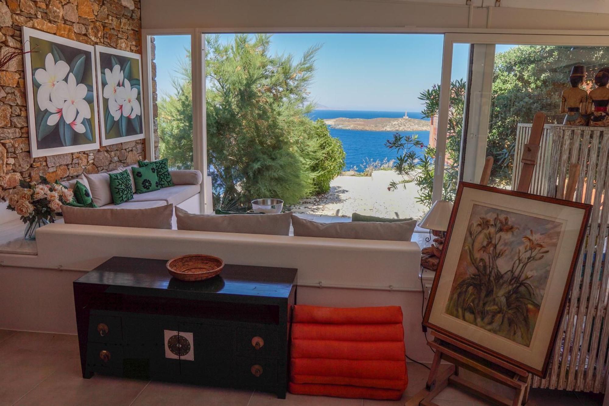 Villa Zen Dans Le Bleu 에르무폴리 외부 사진