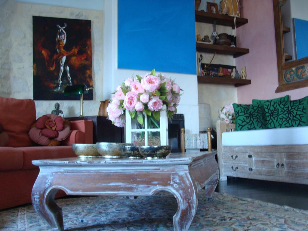 Villa Zen Dans Le Bleu 에르무폴리 외부 사진